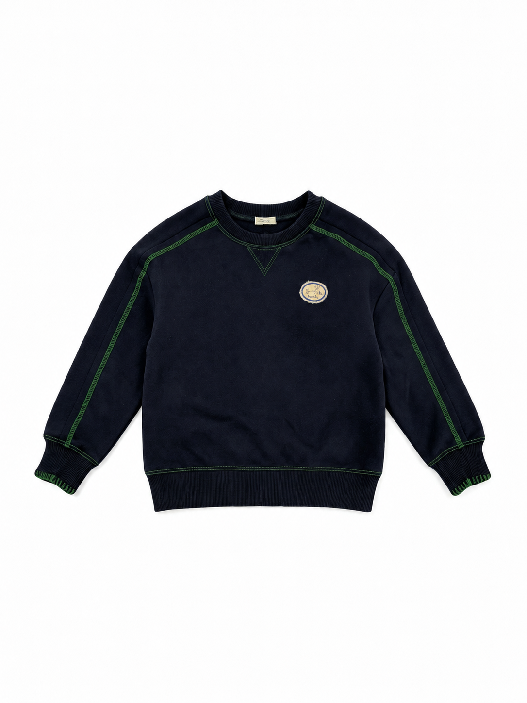 Boys Story Patch Sweatshirt