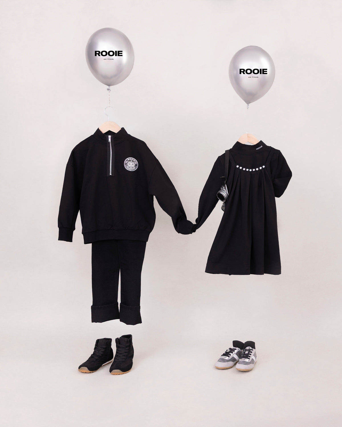 Girls Black Jumper