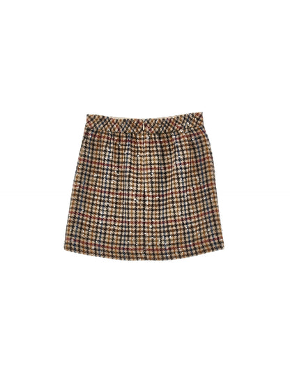 PHILOSOPHY HOUNDSTOOTH SKIRT