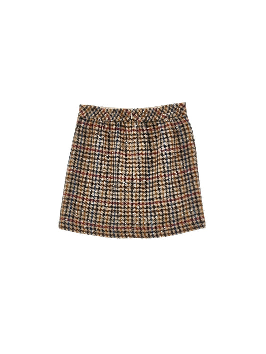 PHILOSOPHY HOUNDSTOOTH SKIRT