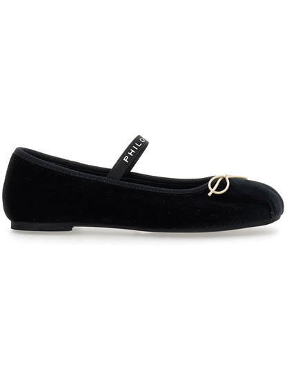 VELVET MARY JANE SHOES