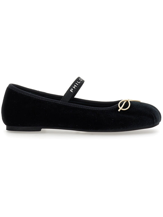 VELVET MARY JANE SHOES