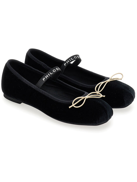 VELVET MARY JANE SHOES