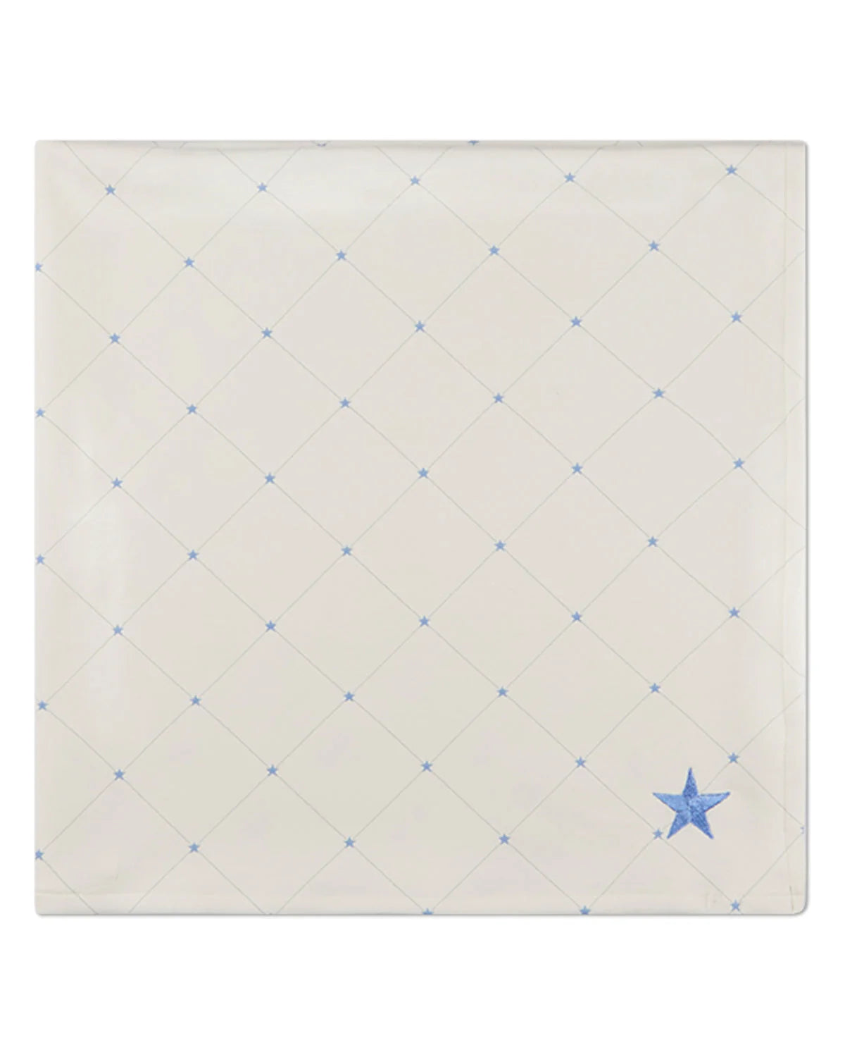 Stars and Stitching Blue Blanket