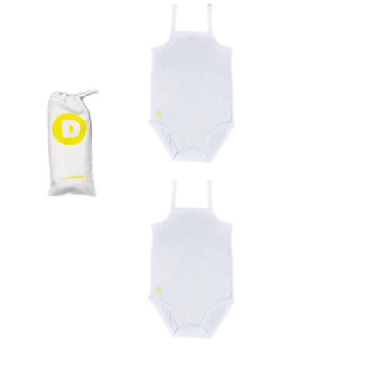 White Baby Boy Sleevless undershirts