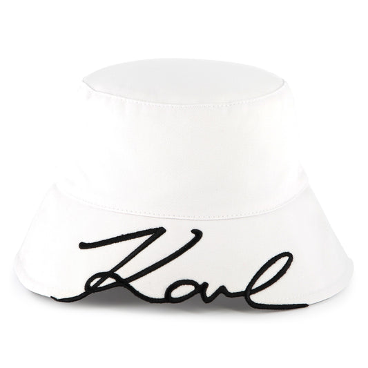 White Baby Bucket Hat