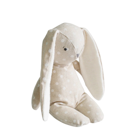 White Spot Floppy Bunny