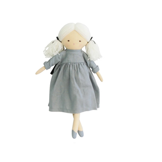 Grey Matilda Doll