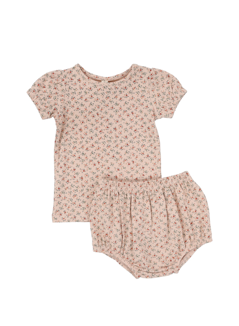 Rose/Floral Bouquet Short Set