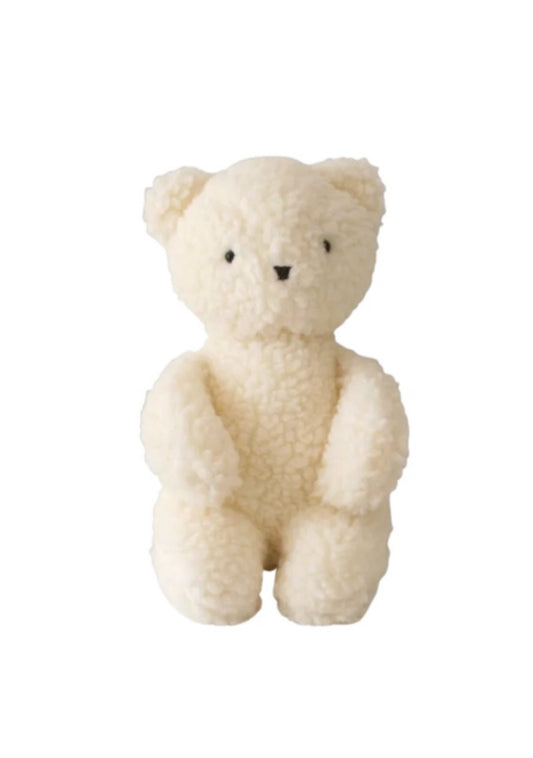 Ivory Charlie Baby Sherpa Bear