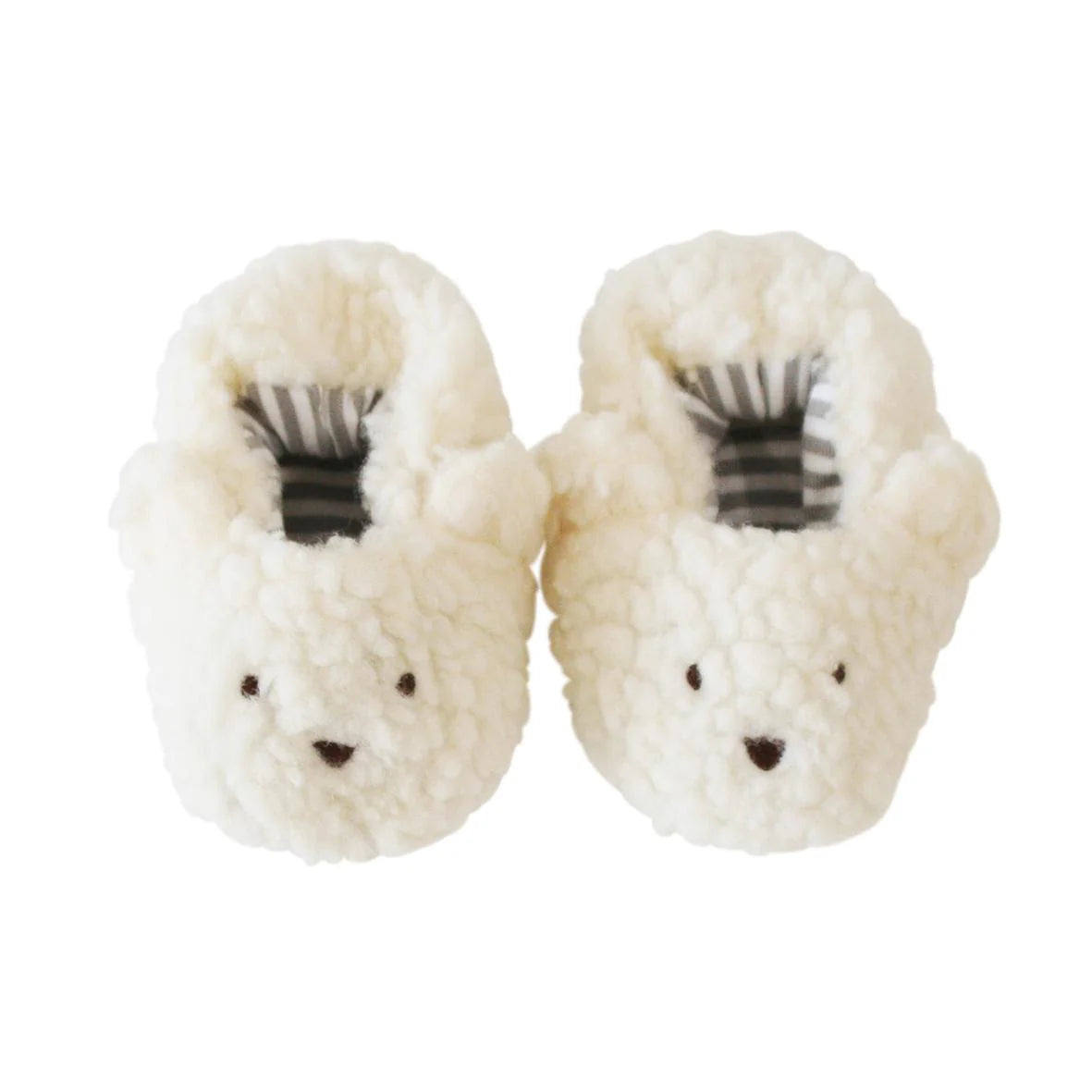 Ivory Sherpa Booties