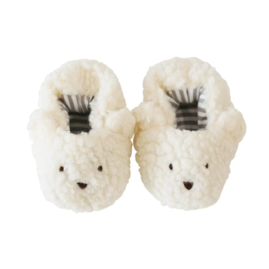 Ivory Sherpa Booties