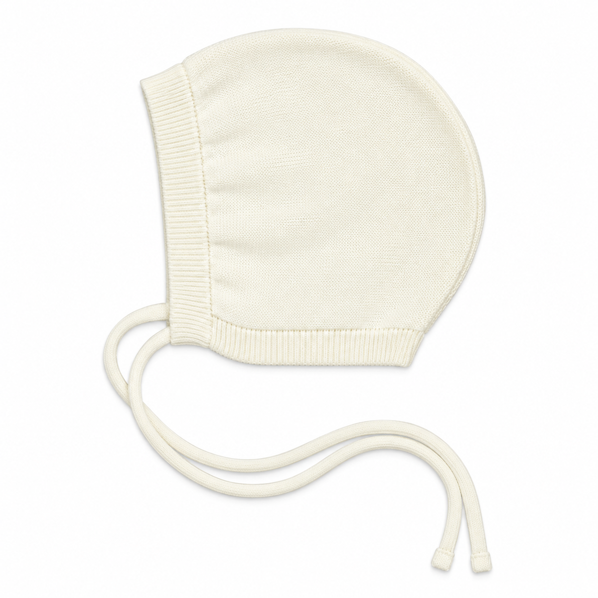 Wool Knit Ivory One Piece with Hat