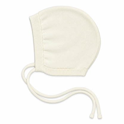 Wool Knit Ivory One Piece with Hat