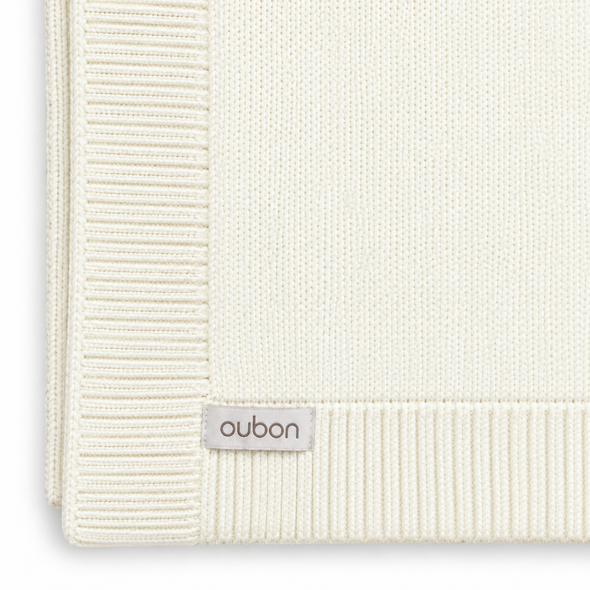 Wool Knit Ivory Blanket