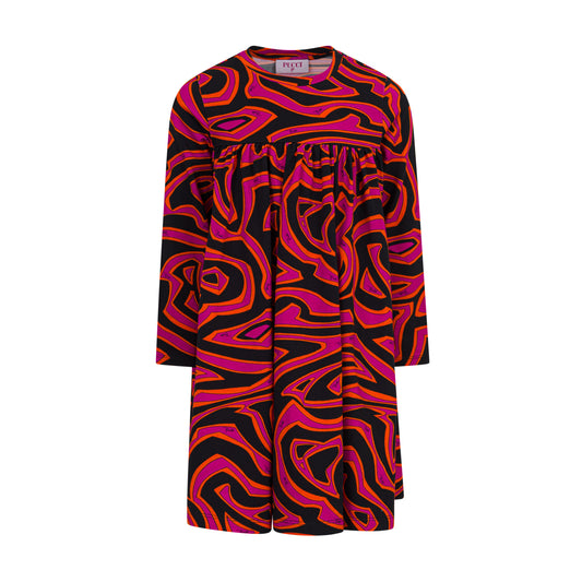 Printed Jersey Dress