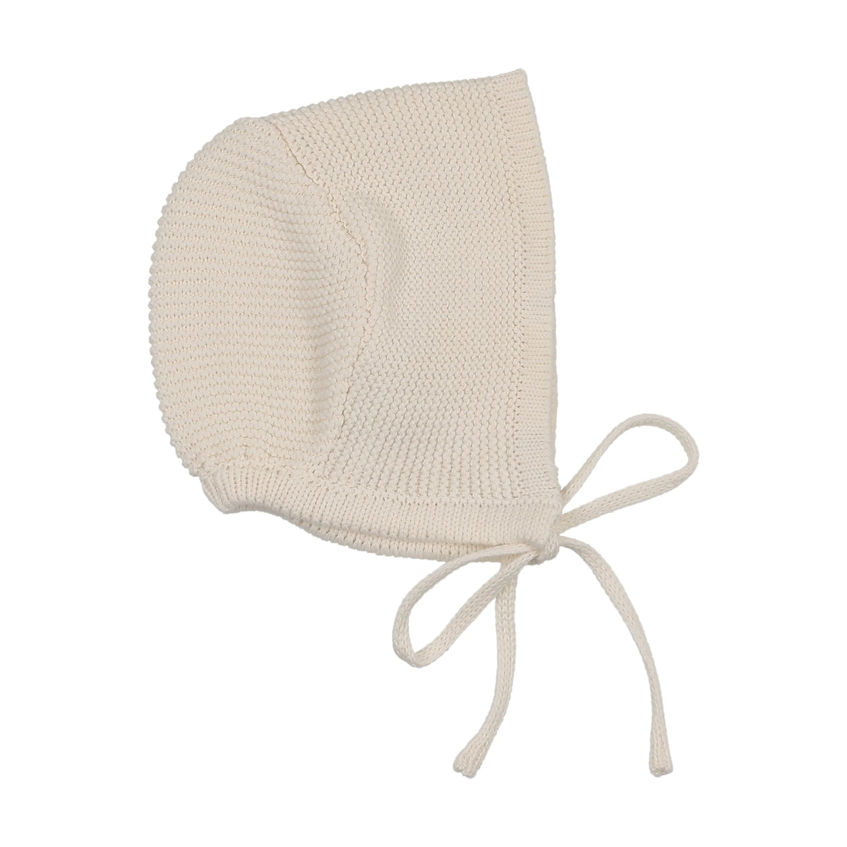 Le Bebe Knit Cream/Pink Bonnet