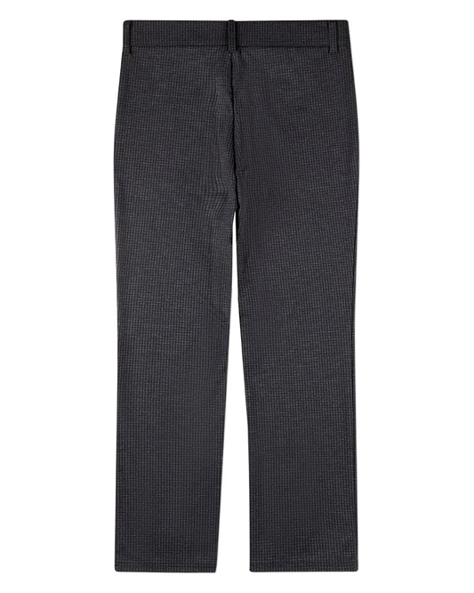 Boy's Houndstooth Printed Two Pocket Pants