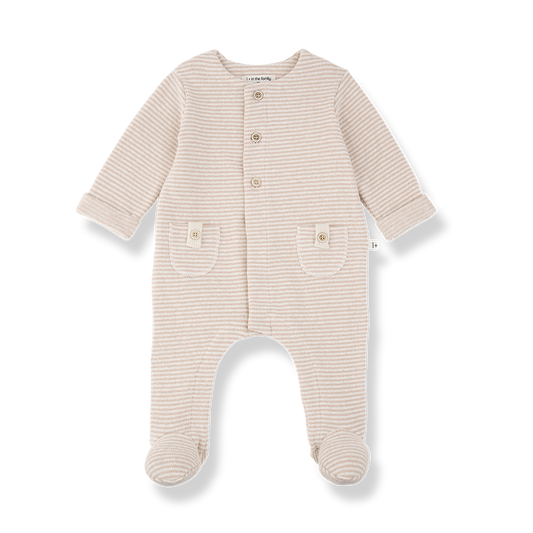 Metz Pink Jumpsuit with feet
