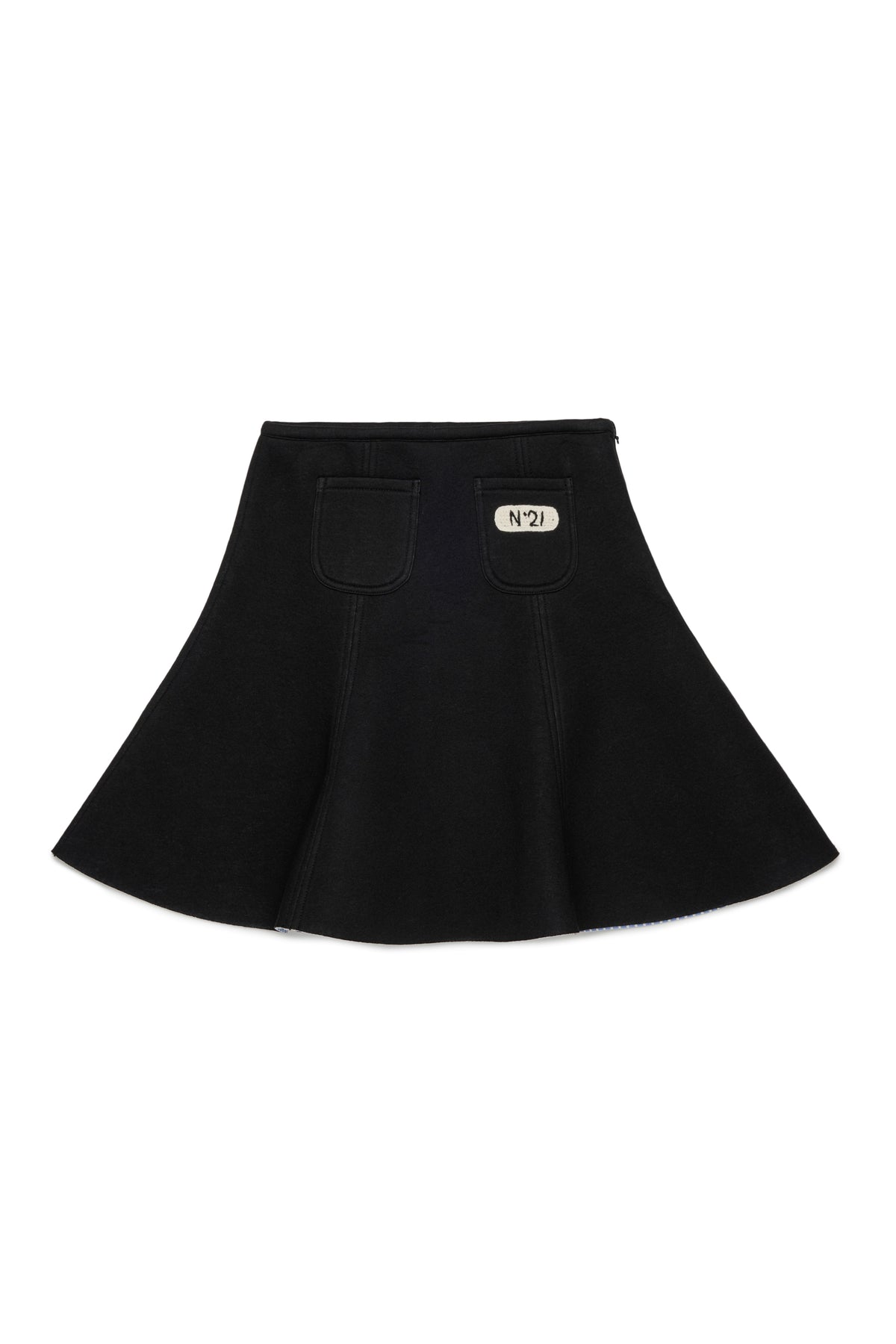 NEOPRENE BLACK SKIRT