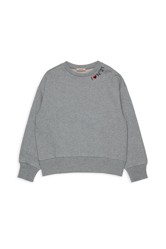 SWEATSHIRT WITH I HEART