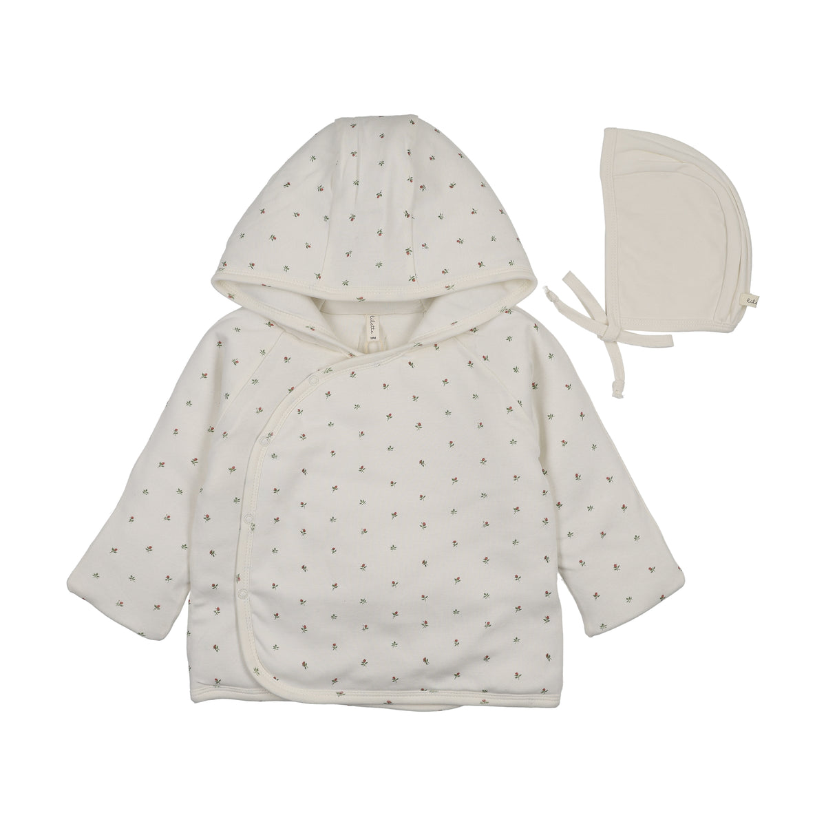 Padded Bitsy Floral Cream/Pink Jacket