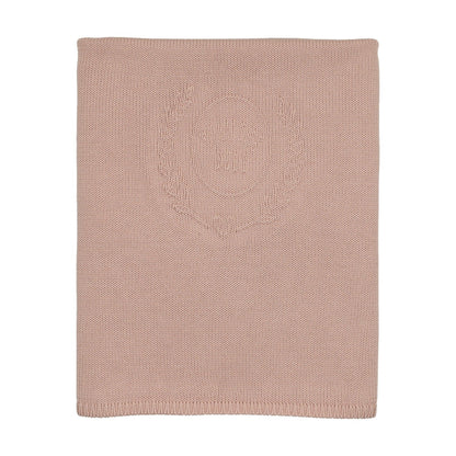 Peluche Embossed Rose Knit Blanket
