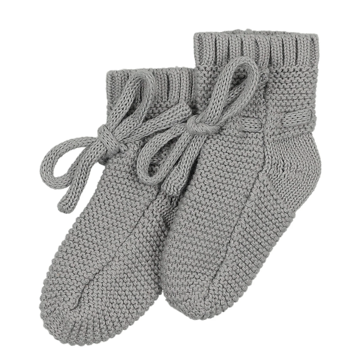 Knit Powder Booties