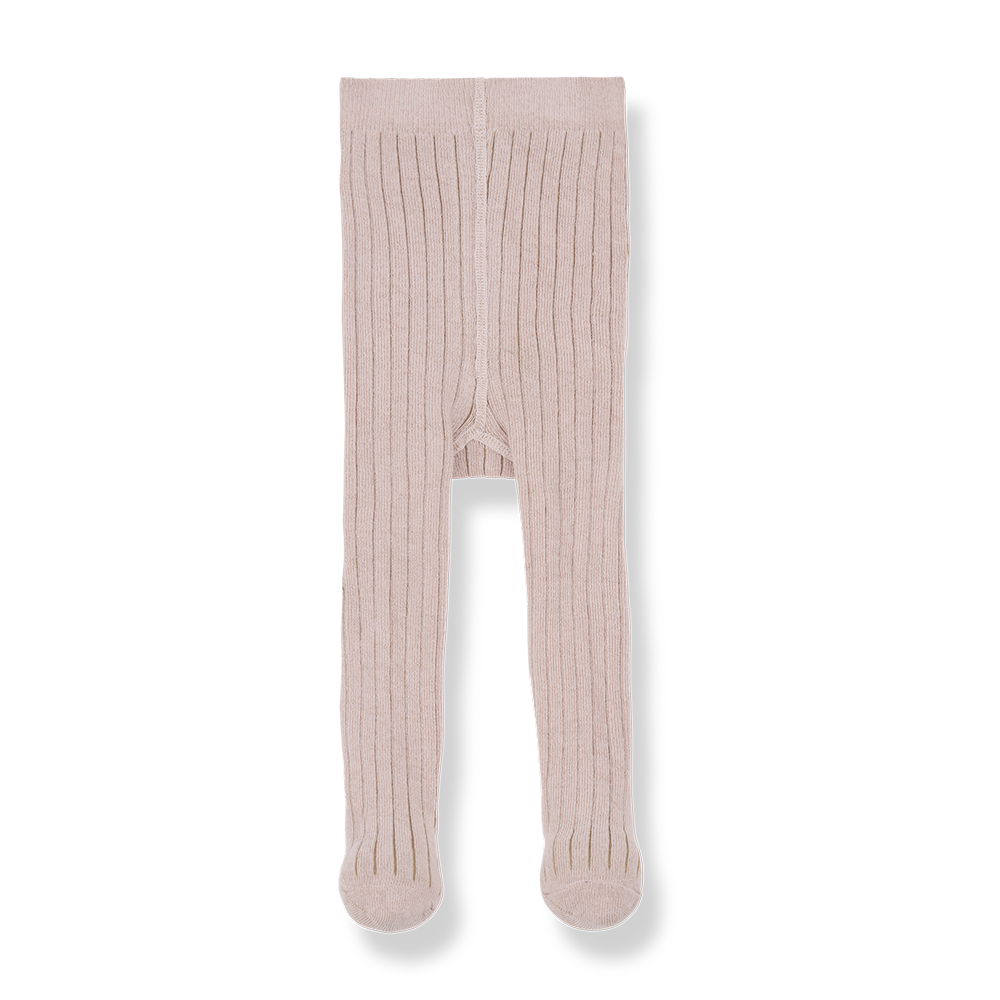Siracusa Pink Ribbed Tights