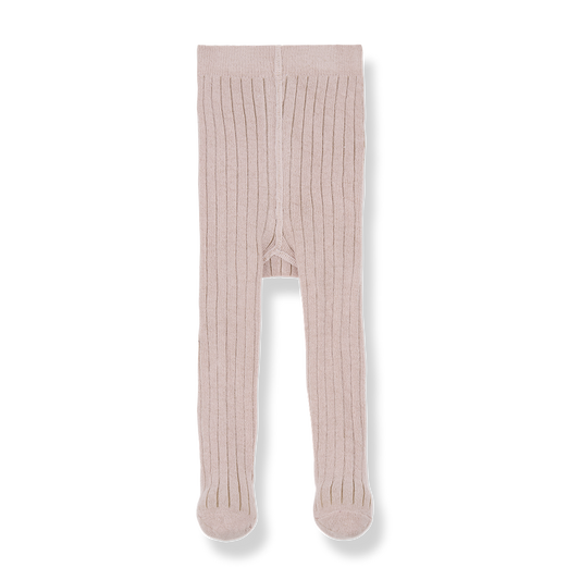 Siracusa Pink Ribbed Tights