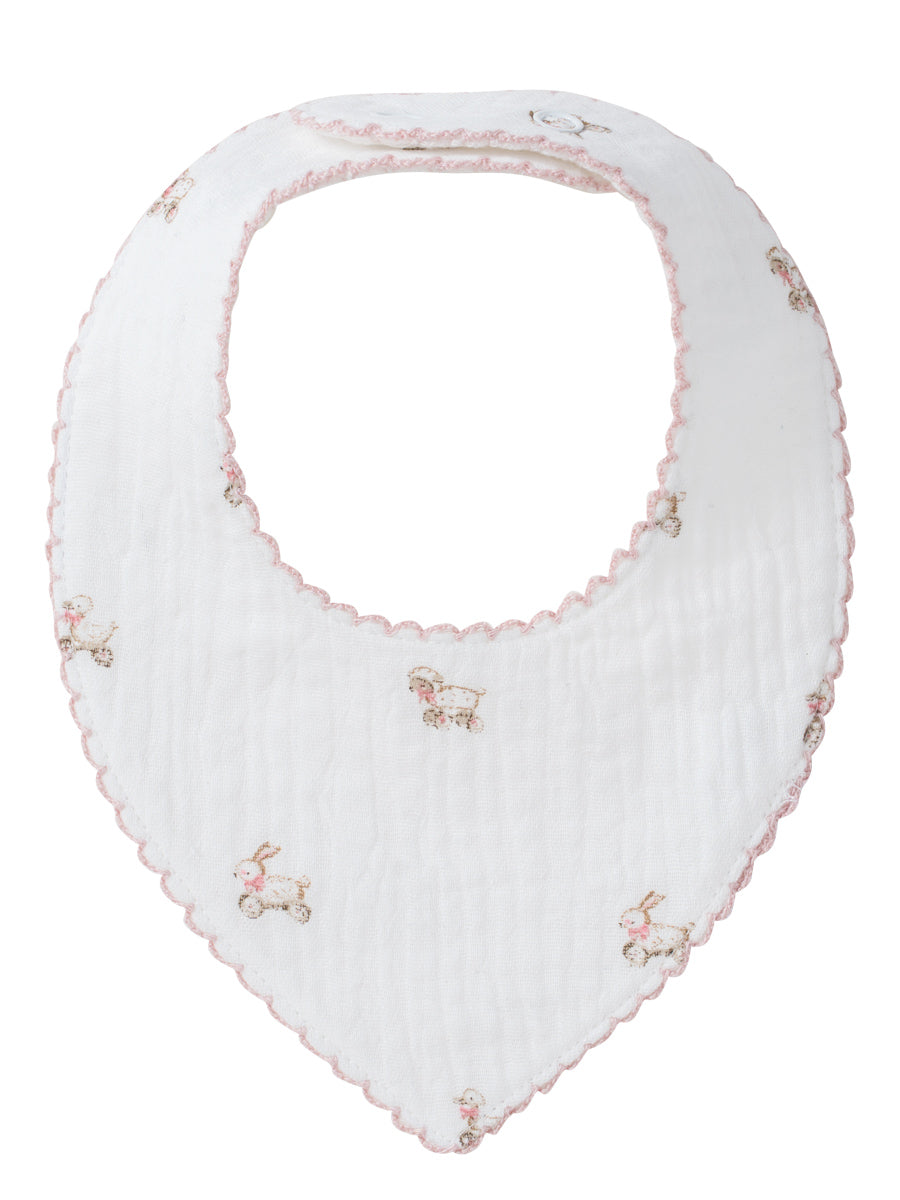 Petits Amis Pink Bib