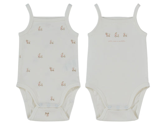 Petit Amis Pink Onesie Set of 2