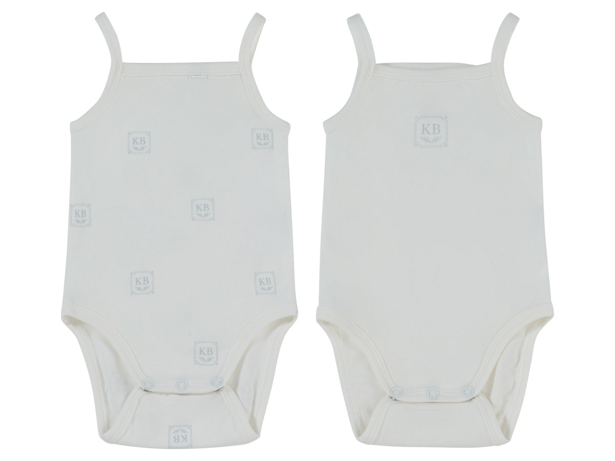 KB Logo Blue Onesie Set