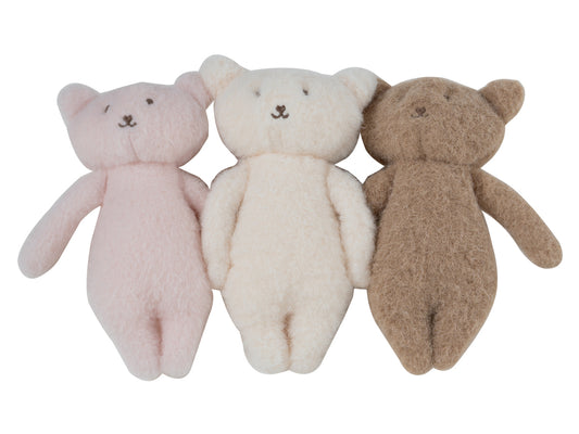 Mon Bebe Pink Teddy Trio
