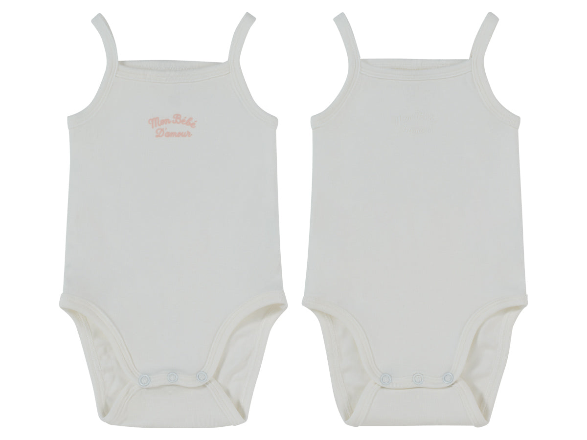 Mon Bebe Pink Two Pack Onesies