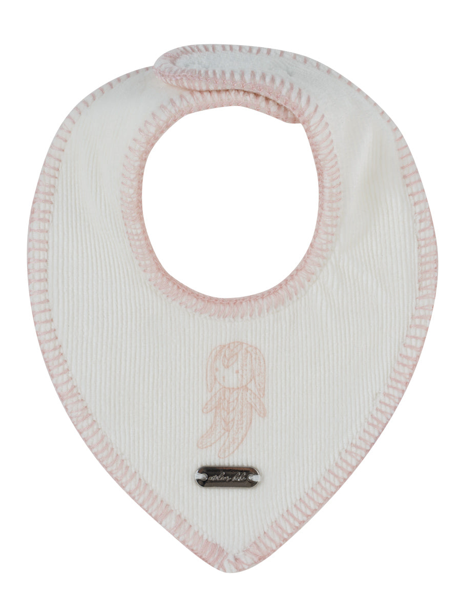 Atelier Bunny Pink Bib