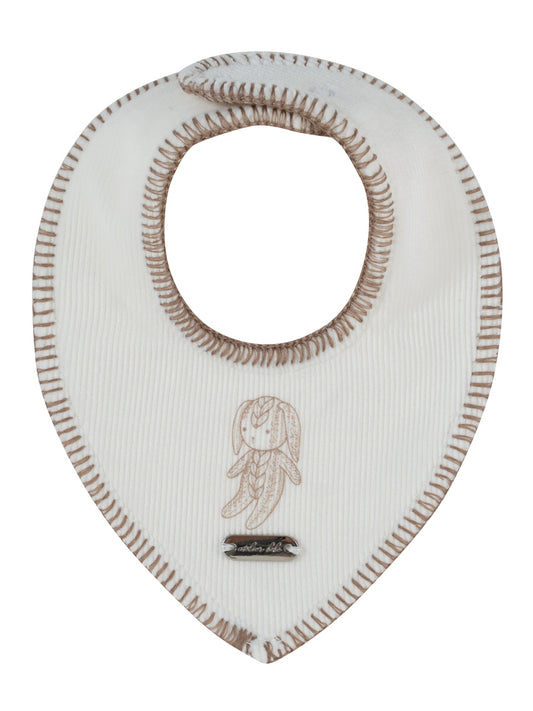Atelier Bunny Taupe Bib