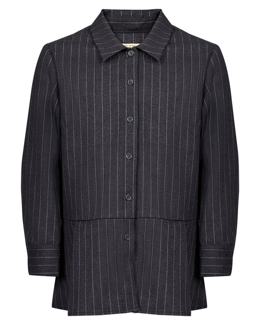 Pinstripe Grey Dress