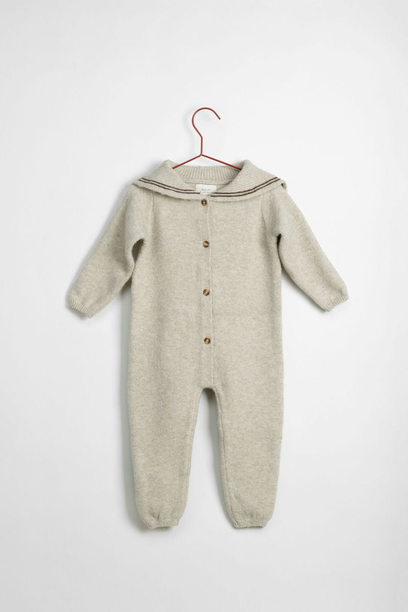 Wheat Sailor Romper