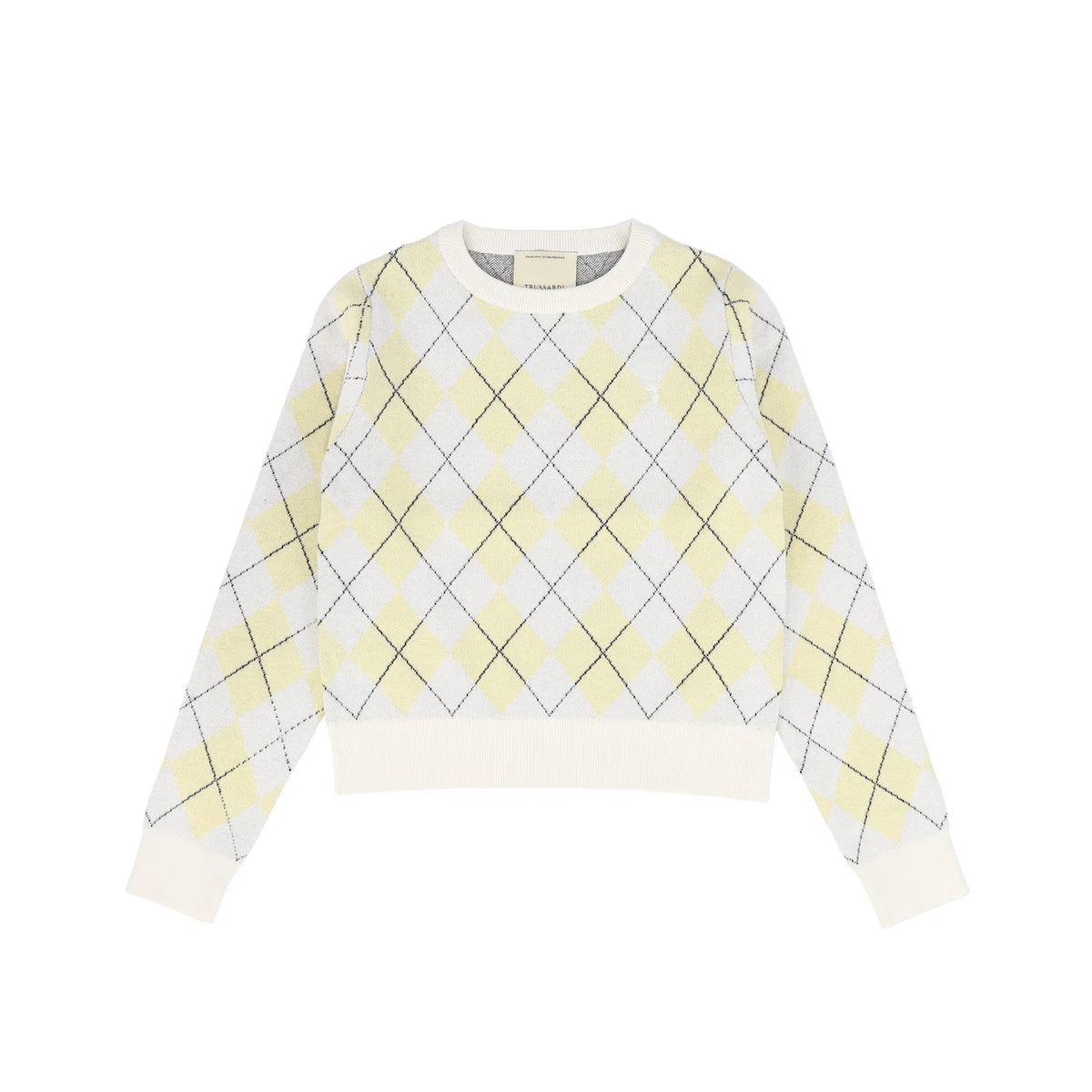 Argyle Yellow sweater