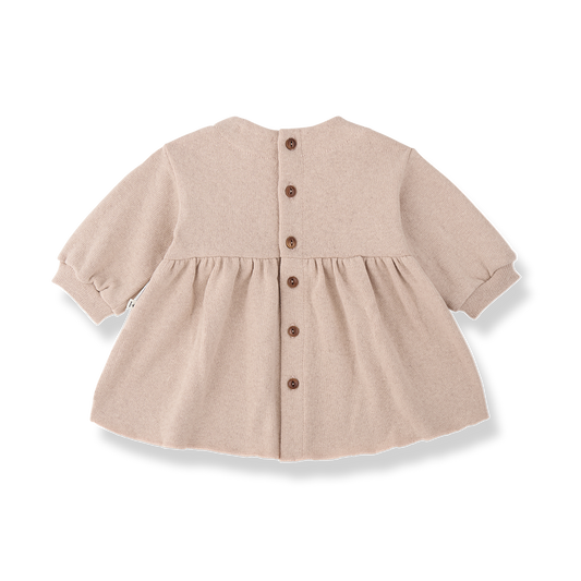 Asti Pink Dress With Flower