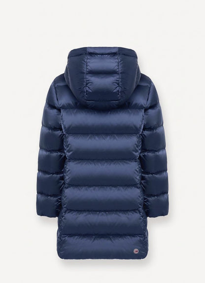 Boys Down Navy-Brick Coat