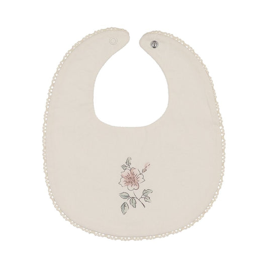 Blossom Round Rose Bib