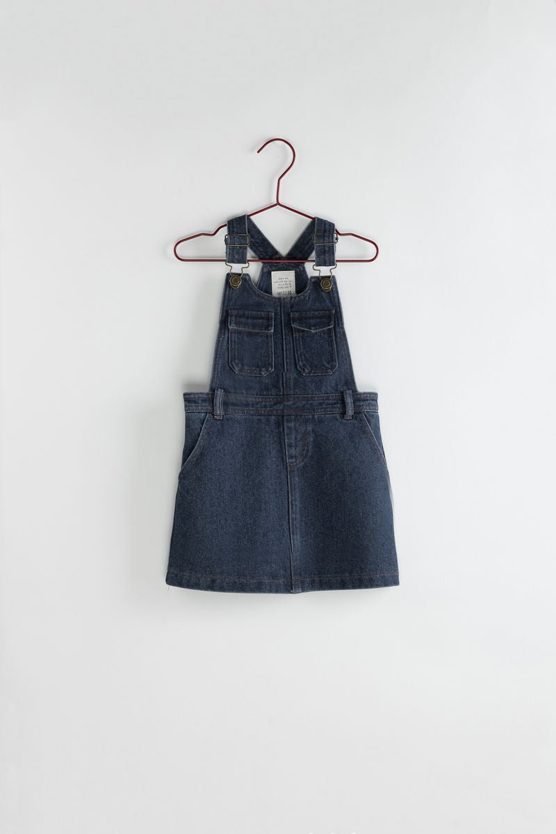 Denim Cargo Dunagrees