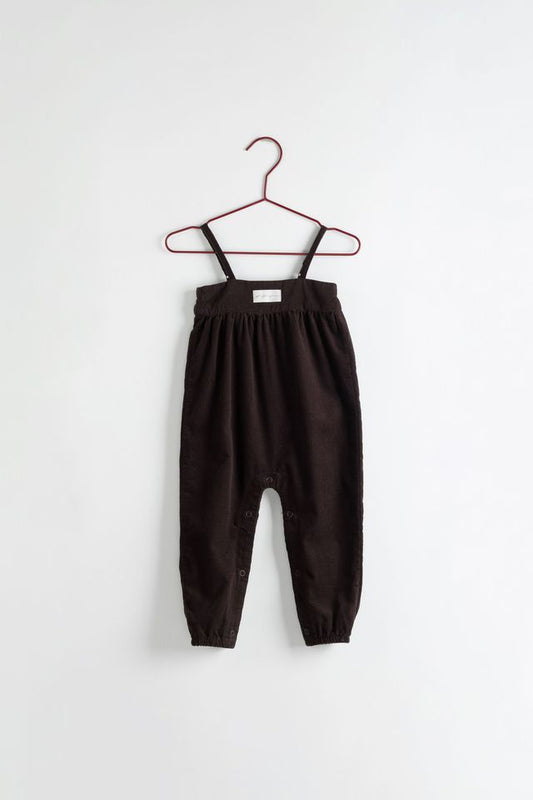Cocoa Corduroy Brown Romper