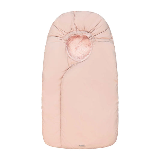 Wrapped Knit Baby Pink Bunting