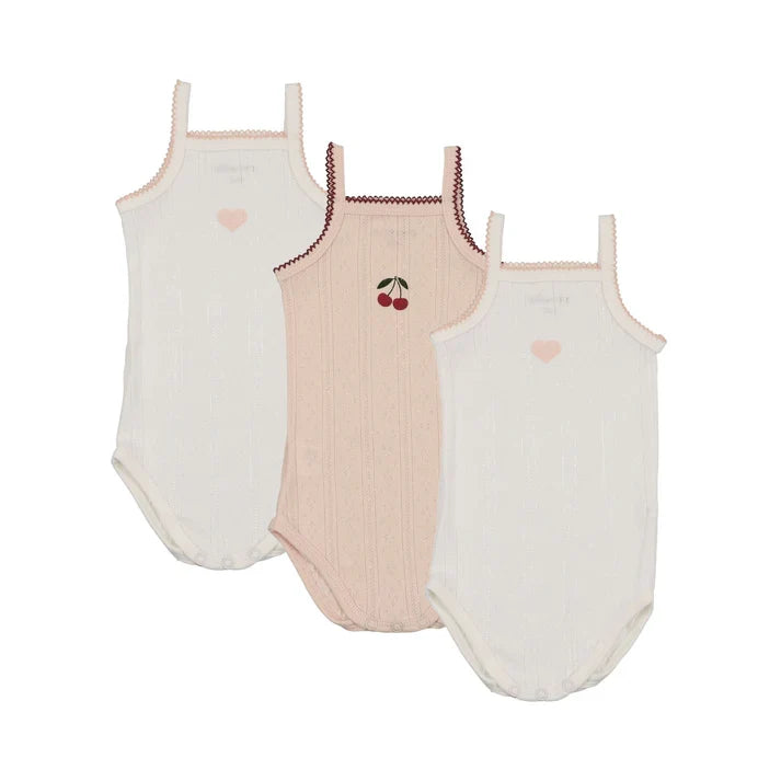Pointelle Bear Set Undershirts