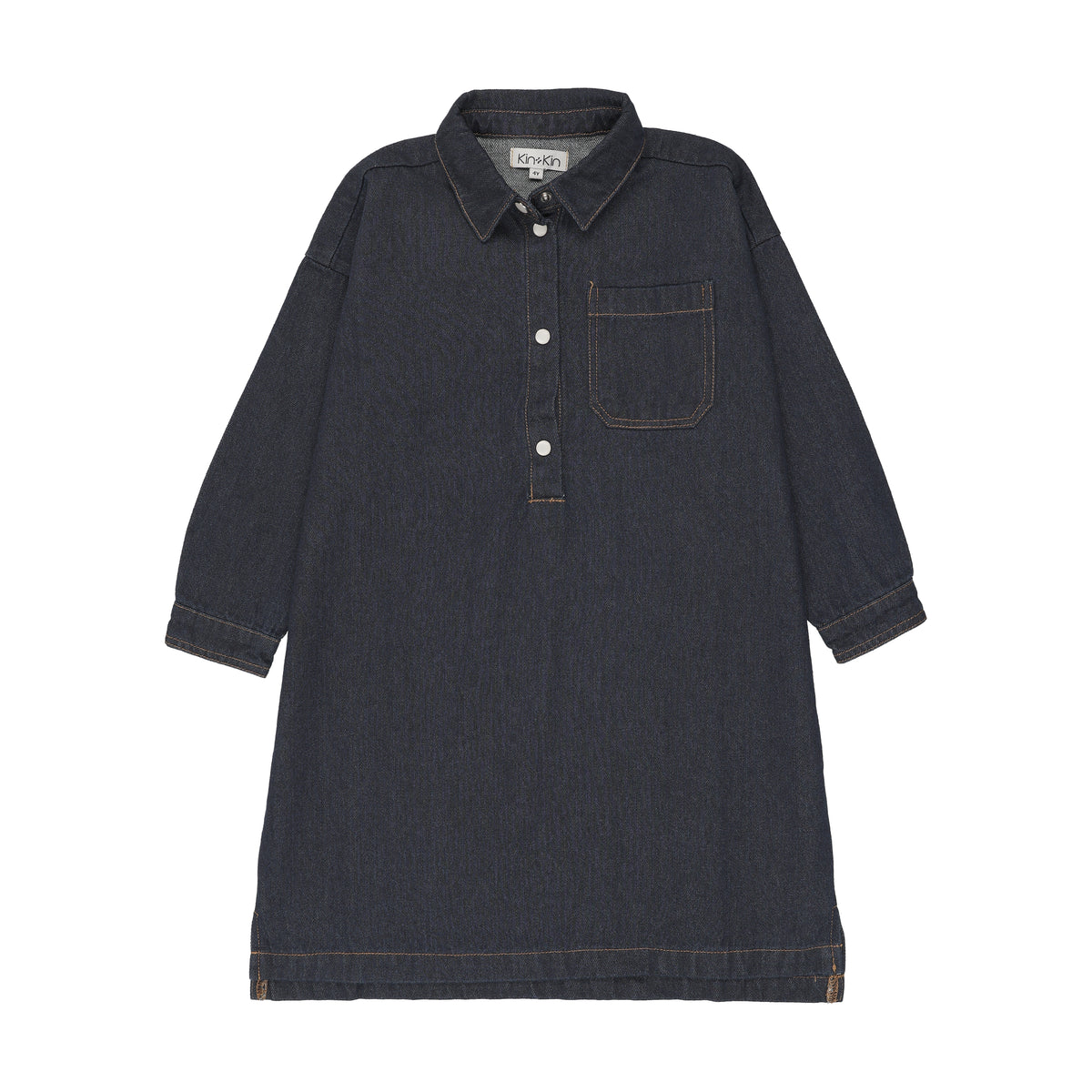 Shirt Washed Blue Dress