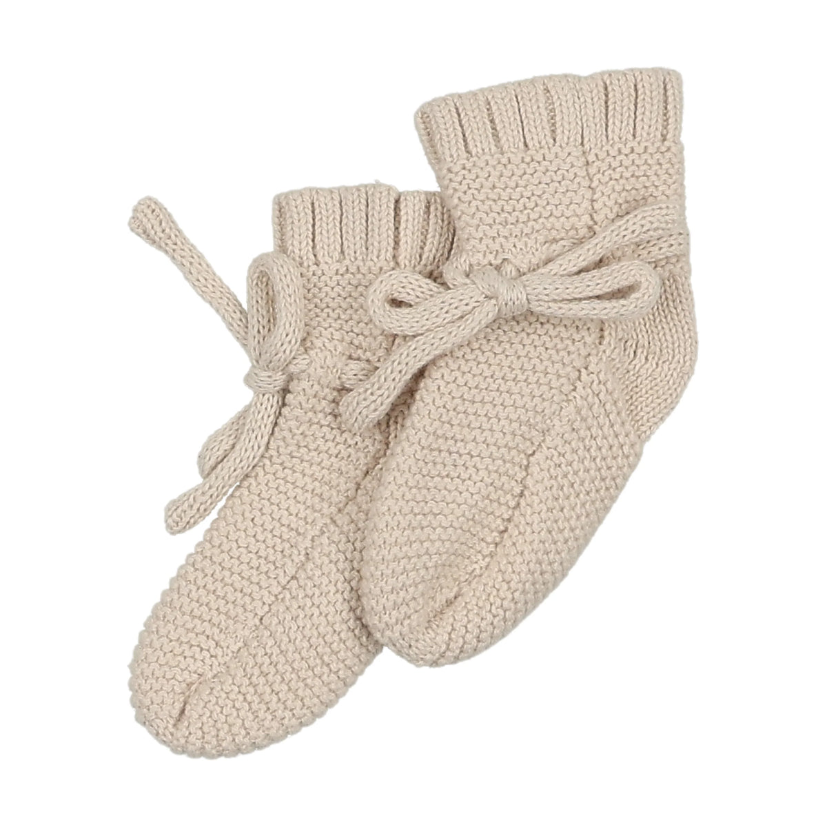 Knit Stone Booties