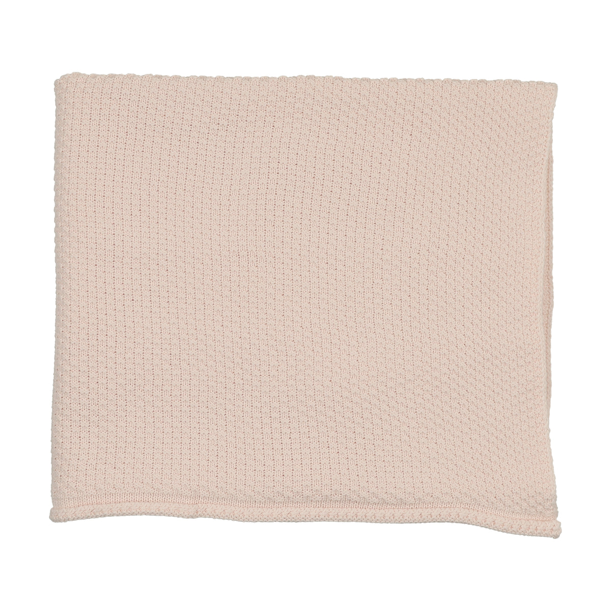 Waffle Knit Baby Blush Blanket